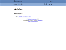 Tablet Screenshot of hexagenic.net